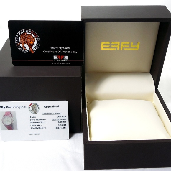 Pink Sapphire Diamond 3.45 Tcw Unisex Luxury Watch